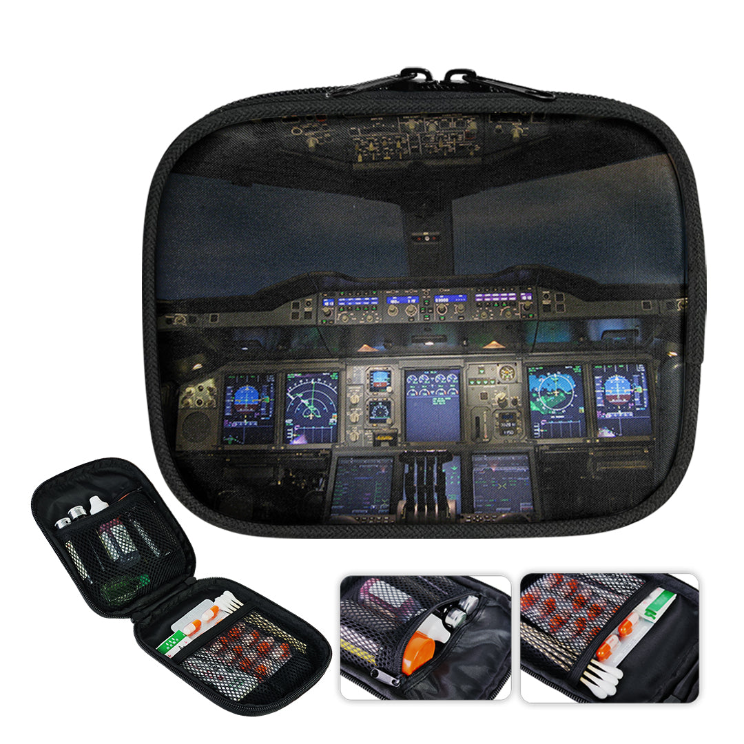 Airbus A380 Cockpit Designed Travel & Medical Storage Bags