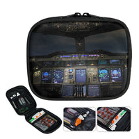 Thumbnail for Airbus A380 Cockpit Designed Travel & Medical Storage Bags