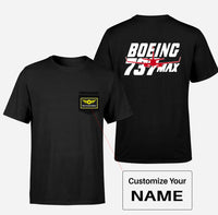 Thumbnail for Amazing 737 Max Designed Pocket T-Shirts