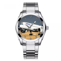 Thumbnail for Lufthansa's A350 Designed Stainless Steel Band Watches