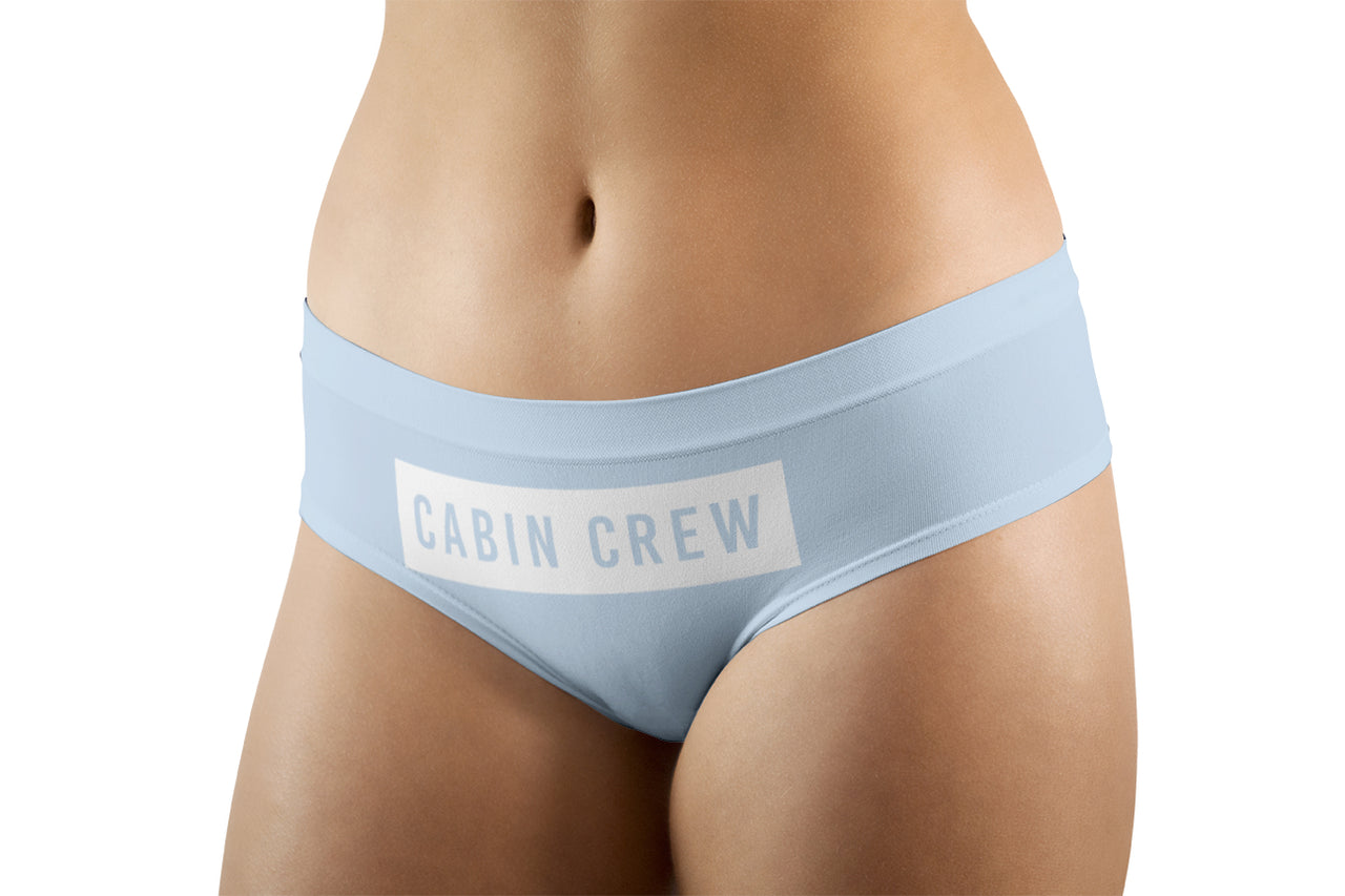 Cabin Crew Text  Designed Women Panties & Shorts