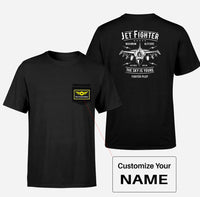 Thumbnail for Jet Fighter - The Sky is Yours Designed Pocket T-Shirts