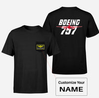 Thumbnail for Amazing Boeing 757 Designed Pocket T-Shirts