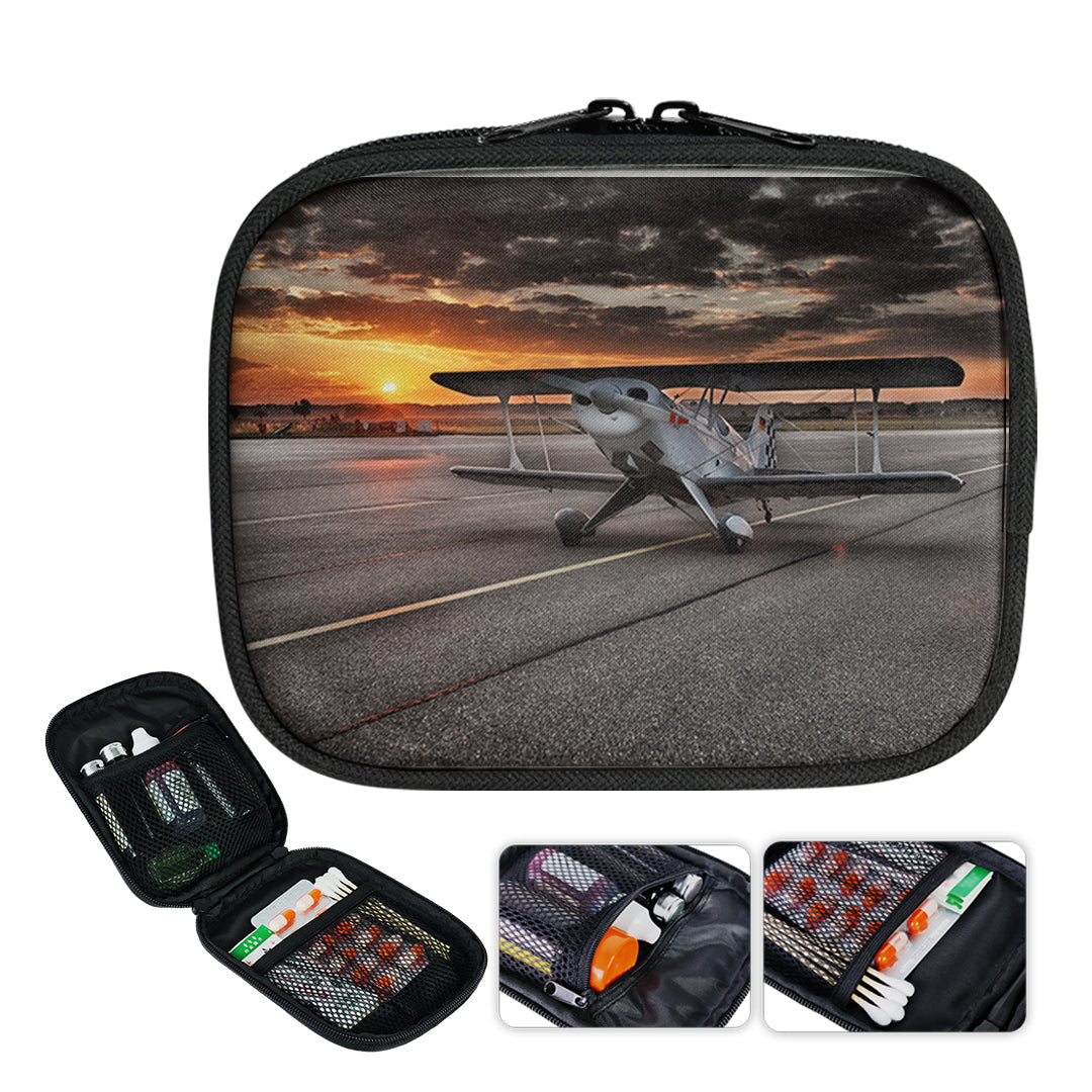 Beautiful Show Airplane Designed Travel & Medical Storage Bags