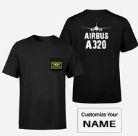 Thumbnail for Airbus A320 & Plane Designed Pocket T-Shirts