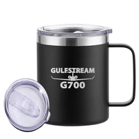 Thumbnail for Amazing Gulfstream G700 Designed Stainless Steel Laser Engraved Mugs