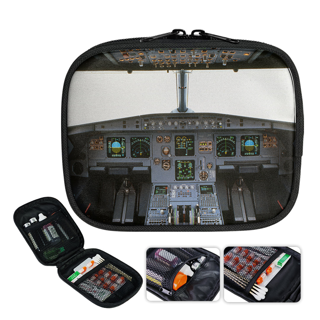 Airbus A320 Cockpit (Wide) Designed Travel & Medical Storage Bags