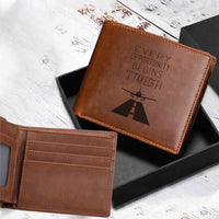 Thumbnail for Every Opportunity Designed Laser Leather Wallets