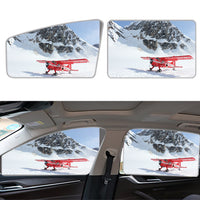 Thumbnail for Amazing Snow Airplane Designed Car Sun Shade (Side window)