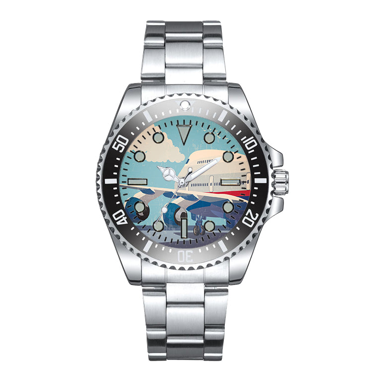 Vintage Boeing 747 Designed Luxury Aviators Best Choice Watches