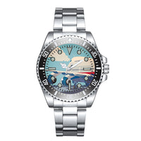 Thumbnail for Vintage Boeing 747 Designed Luxury Aviators Best Choice Watches