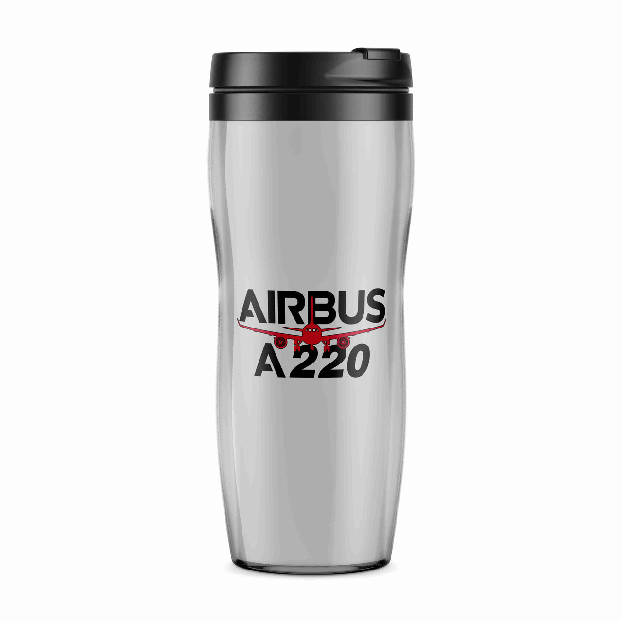 Amazing Airbus A220 Designed Plastic Travel Mugs