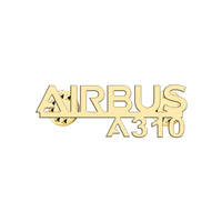 Thumbnail for Airbus A310 & Text Designed Hollow Pins