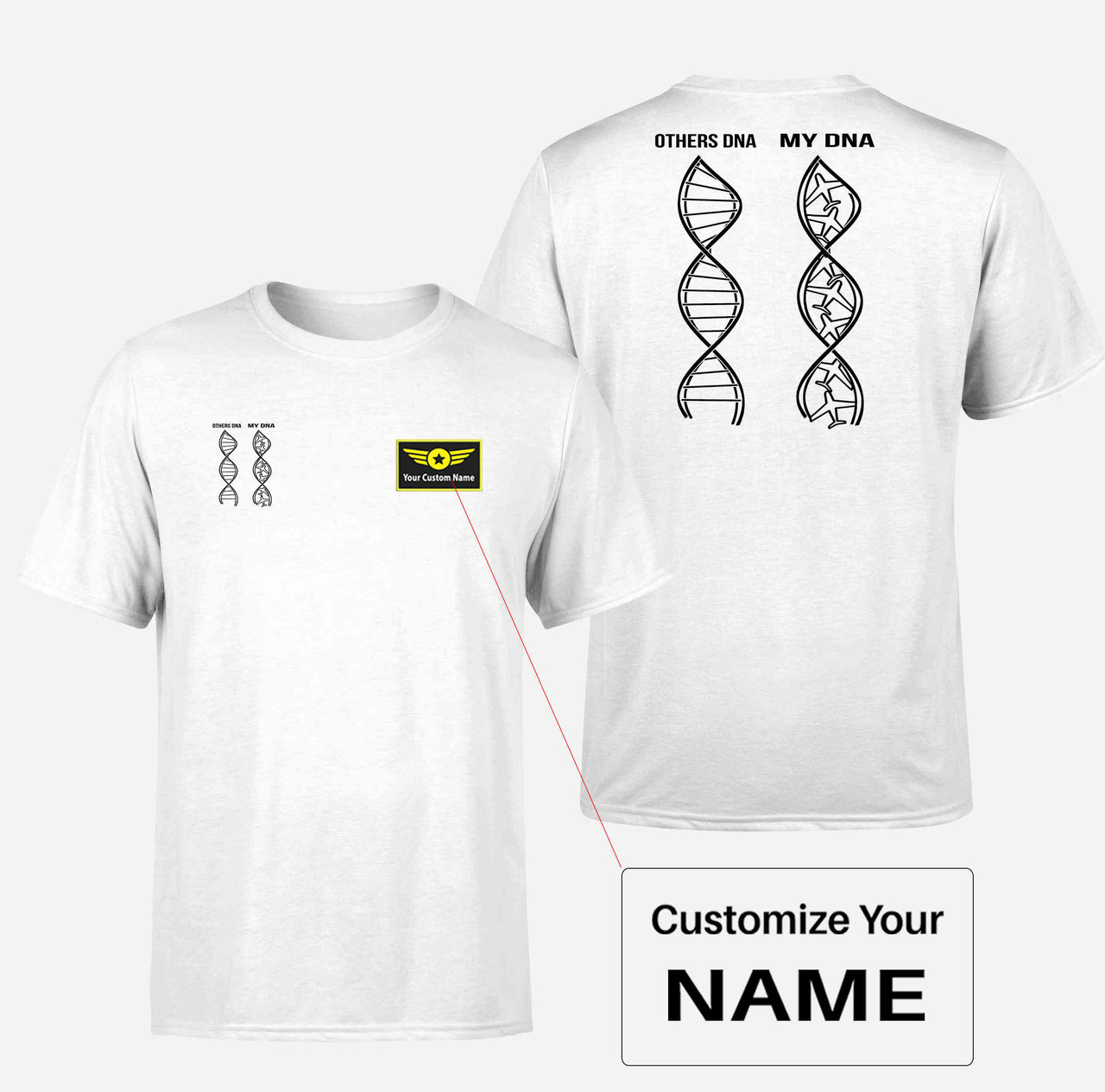 Aviation DNA Double-Side T-Shirts