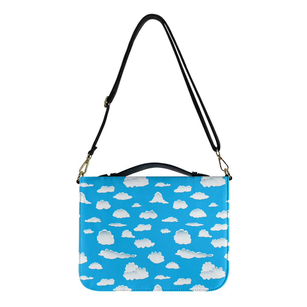 Amazing Clouds 2 Designed PU Accessories Bags Strap Style