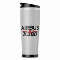 Thumbnail for Amazing Airbus A380 Designed Stainless Steel Travel Mugs