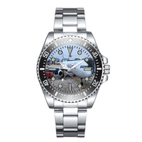 Thumbnail for American Airlines A321 Designed Luxury Aviators Best Choice Watches