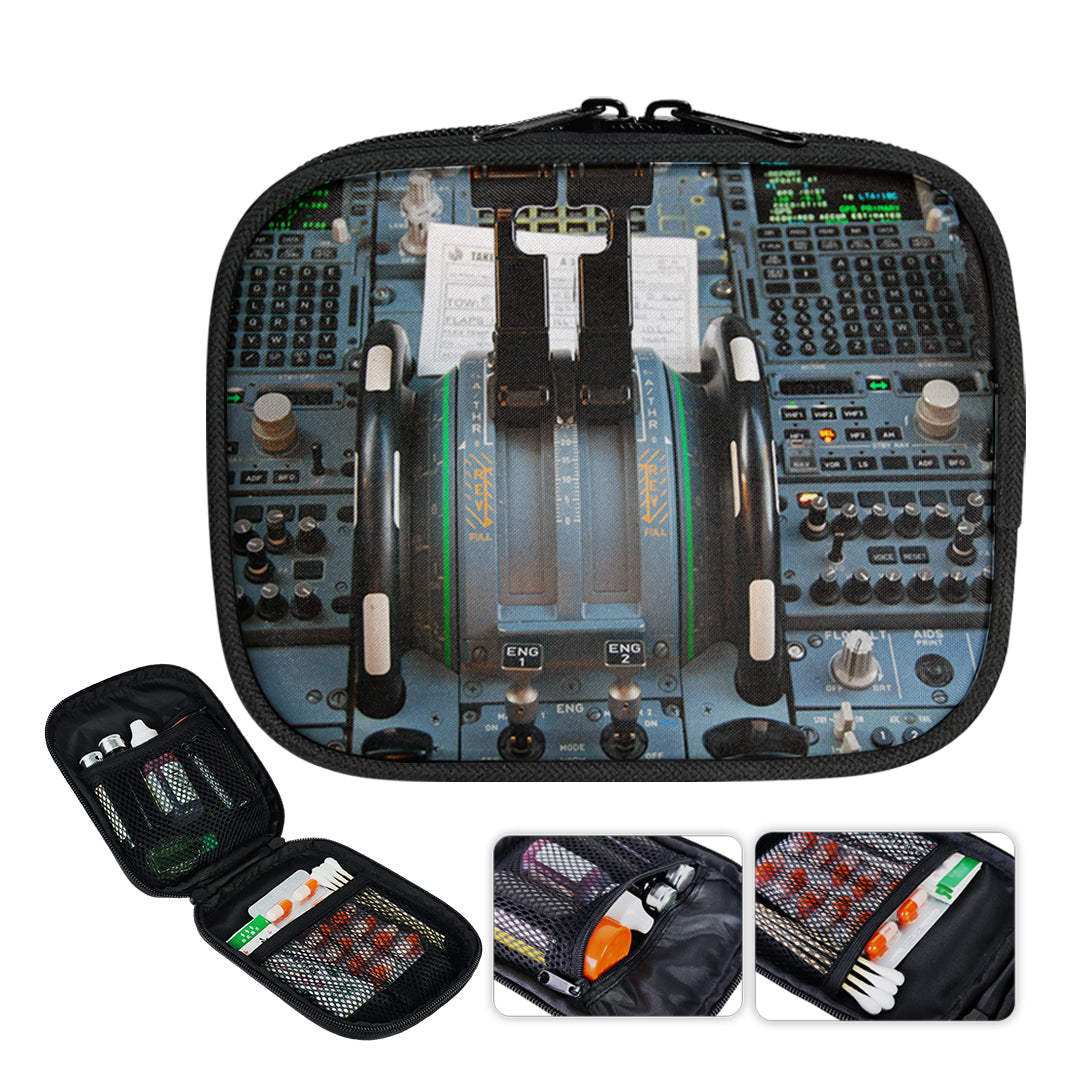 Airbus A320 Cockpit Designed Travel & Medical Storage Bags