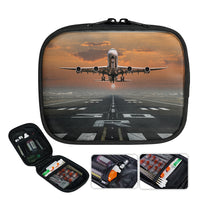 Thumbnail for Aircraft Departing from RW30 Designed Travel & Medical Storage Bags