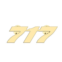 Thumbnail for 717 Flat Text Designed Hollow Pins