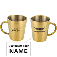 Thumbnail for Born To Fly Glider Designed Stainless Steel Coffee Mugs