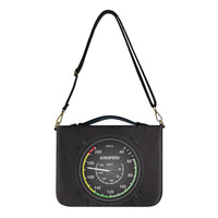 Thumbnail for Airplane Instruments-Airspeed Designed PU Accessories Bags Strap Style