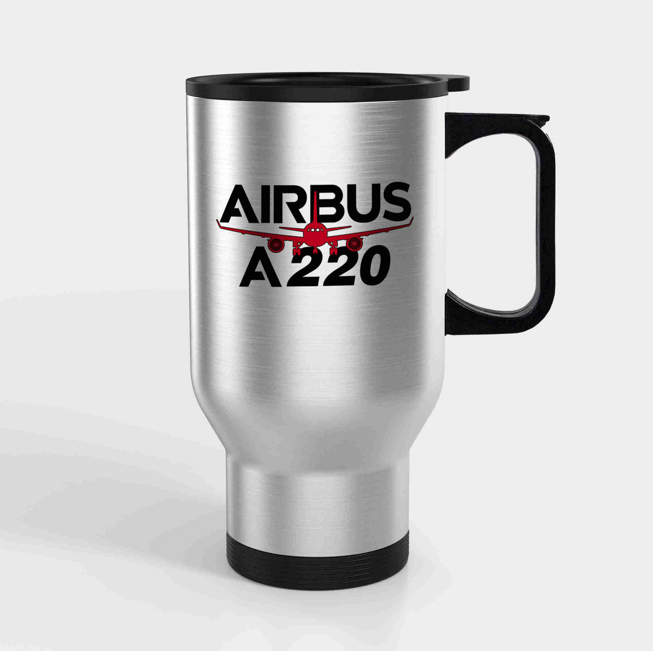 Amazing Airbus A220 Designed Travel Mugs (With Holder)