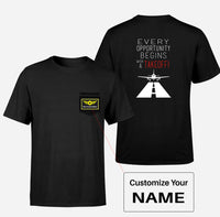 Thumbnail for Every Opportunity Designed Pocket T-Shirts