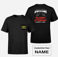 Thumbnail for Flight Attendant Designed Pocket T-Shirts