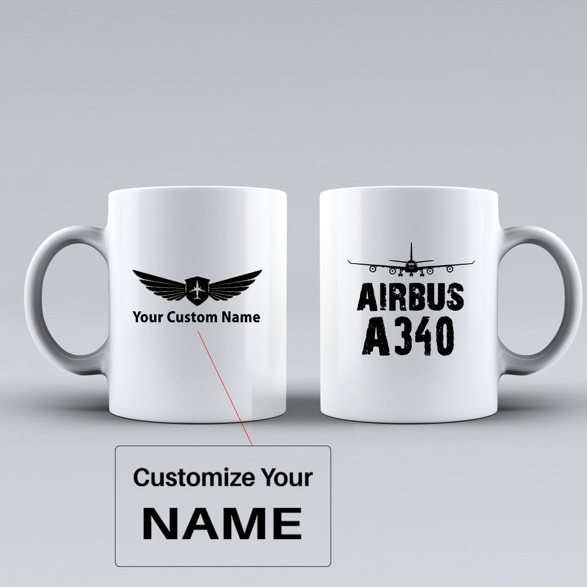 Airbus A340 & Plane Designed Metal Lighters