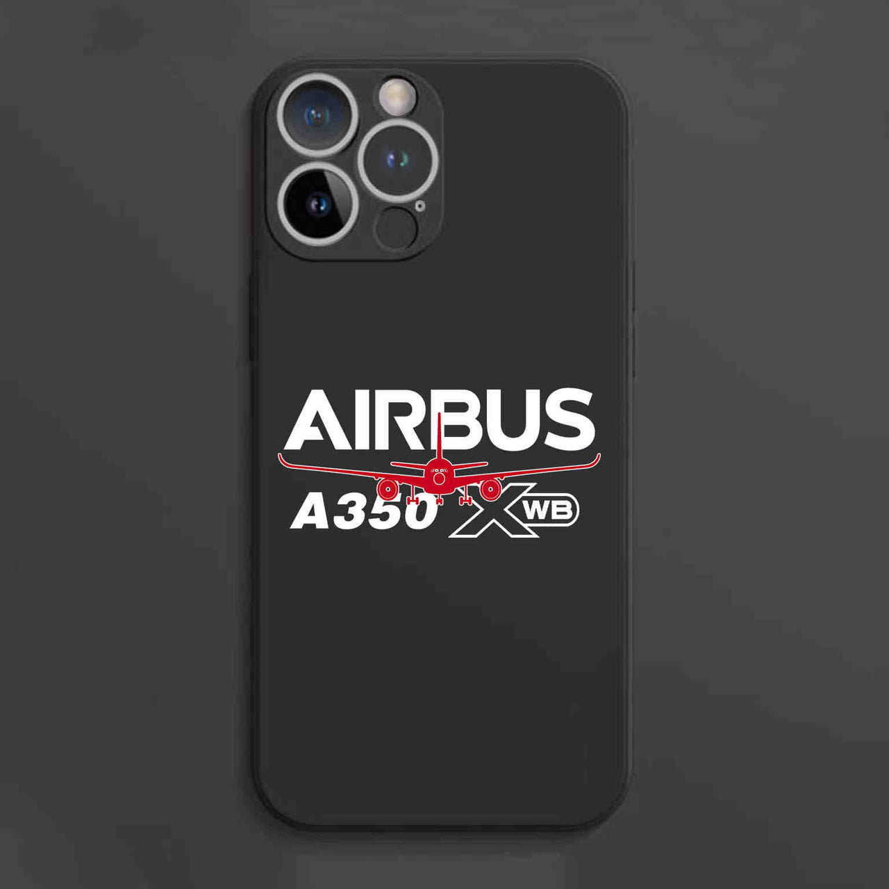 Amazing Airbus A350 XWB Designed Soft Silicone iPhone Cases