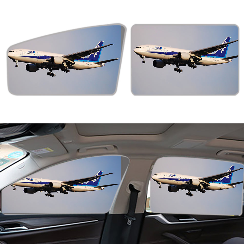 ANA's Boeing 777 Designed Car Sun Shade (Side window)