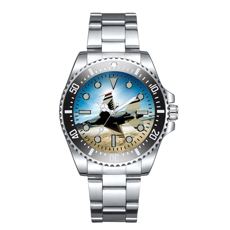 Turning Right Fighting Falcon F16 Designed Luxury Aviators Best Choice Watches