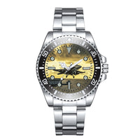 Thumbnail for Departing Jet Aircraft Designed Luxury Aviators Best Choice Watches