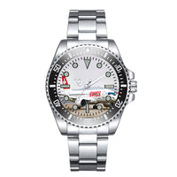 Thumbnail for Swiss Airlines Bombardier CS100 Designed Luxury Aviators Best Choice Watches