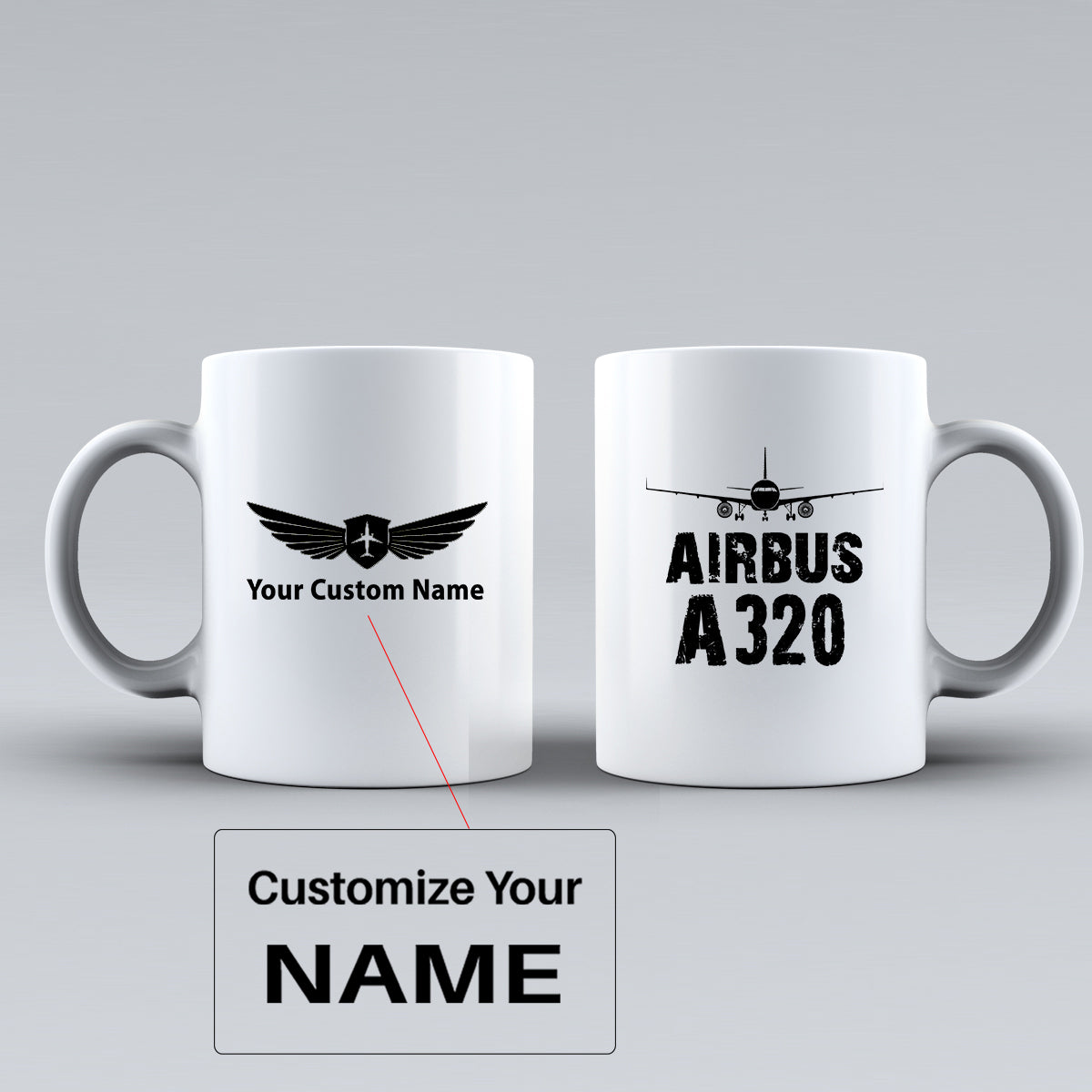 Airbus A320 & Plane Designed Metal Lighters