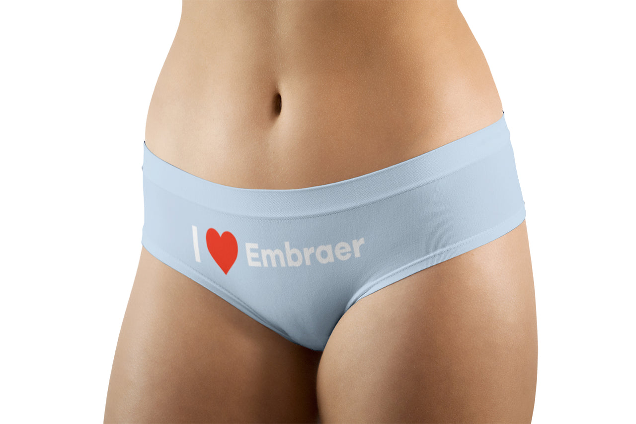 I Love Embraer Designed Women Panties & Shorts