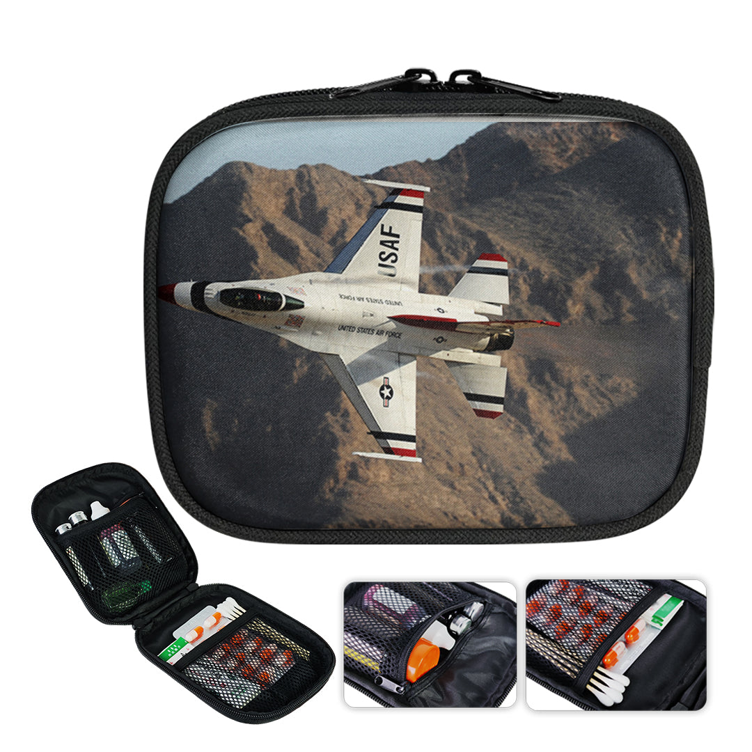 Amazing Show by Fighting Falcon F16 Designed Travel & Medical Storage Bags