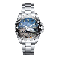 Thumbnail for Lufthansa's A380 At The Gate Designed Luxury Aviators Best Choice Watches