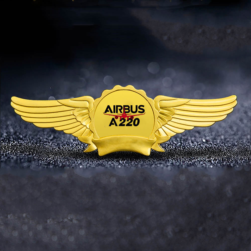 Amazing Airbus A220 Designed Badges