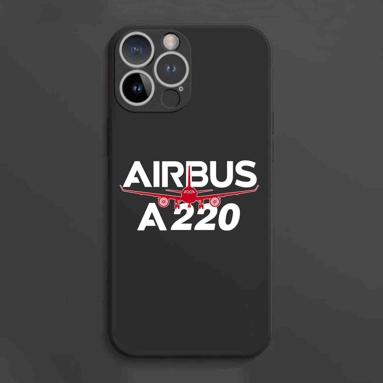 Amazing Airbus A220 Designed Soft Silicone iPhone Cases