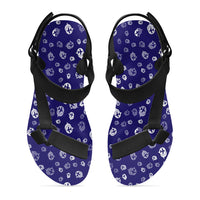 Thumbnail for Airplane Notification Theme Designed Open Toe Sandals (Slippers)