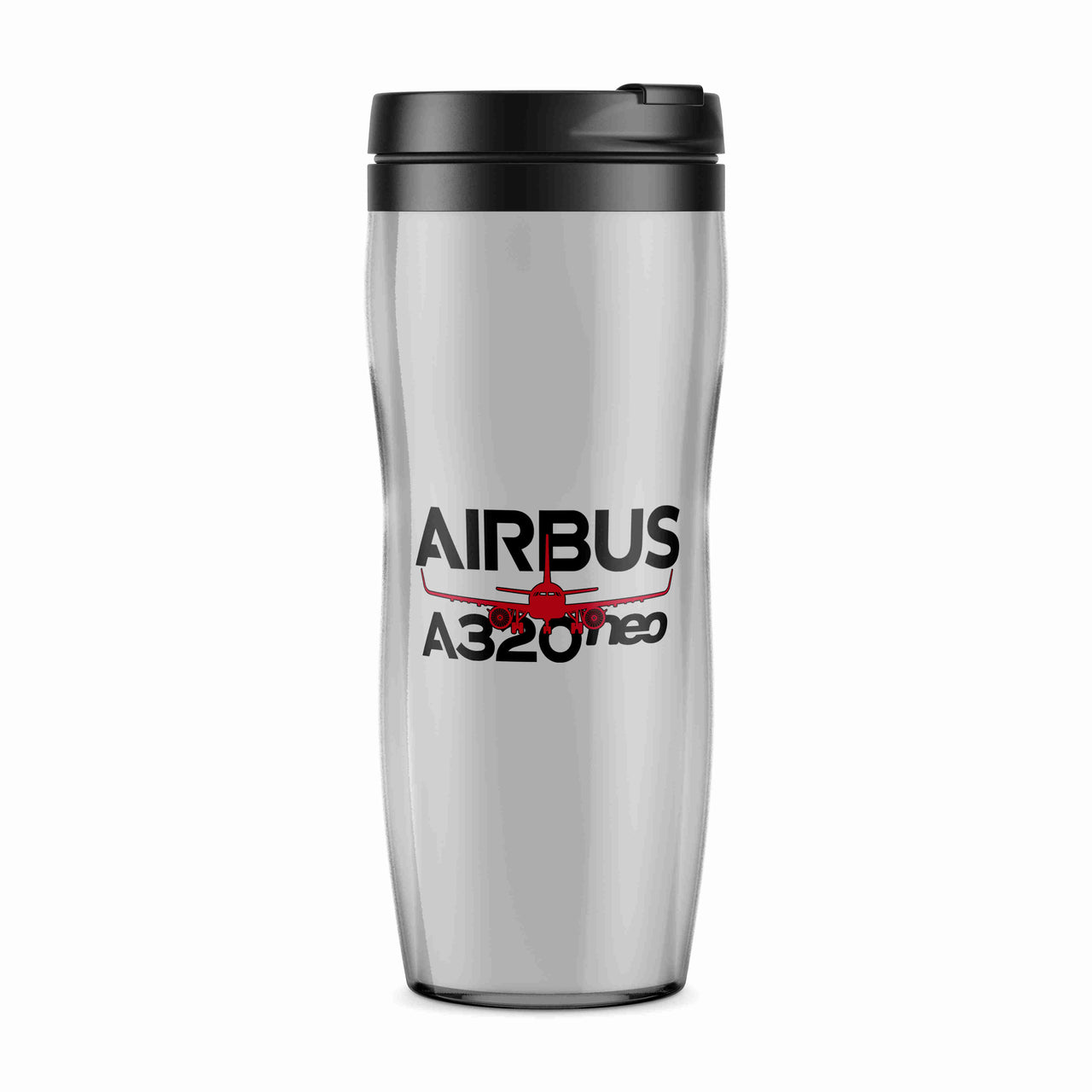 Amazing Airbus A320neo Designed Plastic Travel Mugs