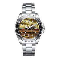 Thumbnail for Fighting Falcon F35 at Airbase Designed Luxury Aviators Best Choice Watches