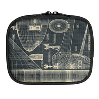 Thumbnail for Airplanes Fuselage & Details Designed Travel & Medical Storage Bags