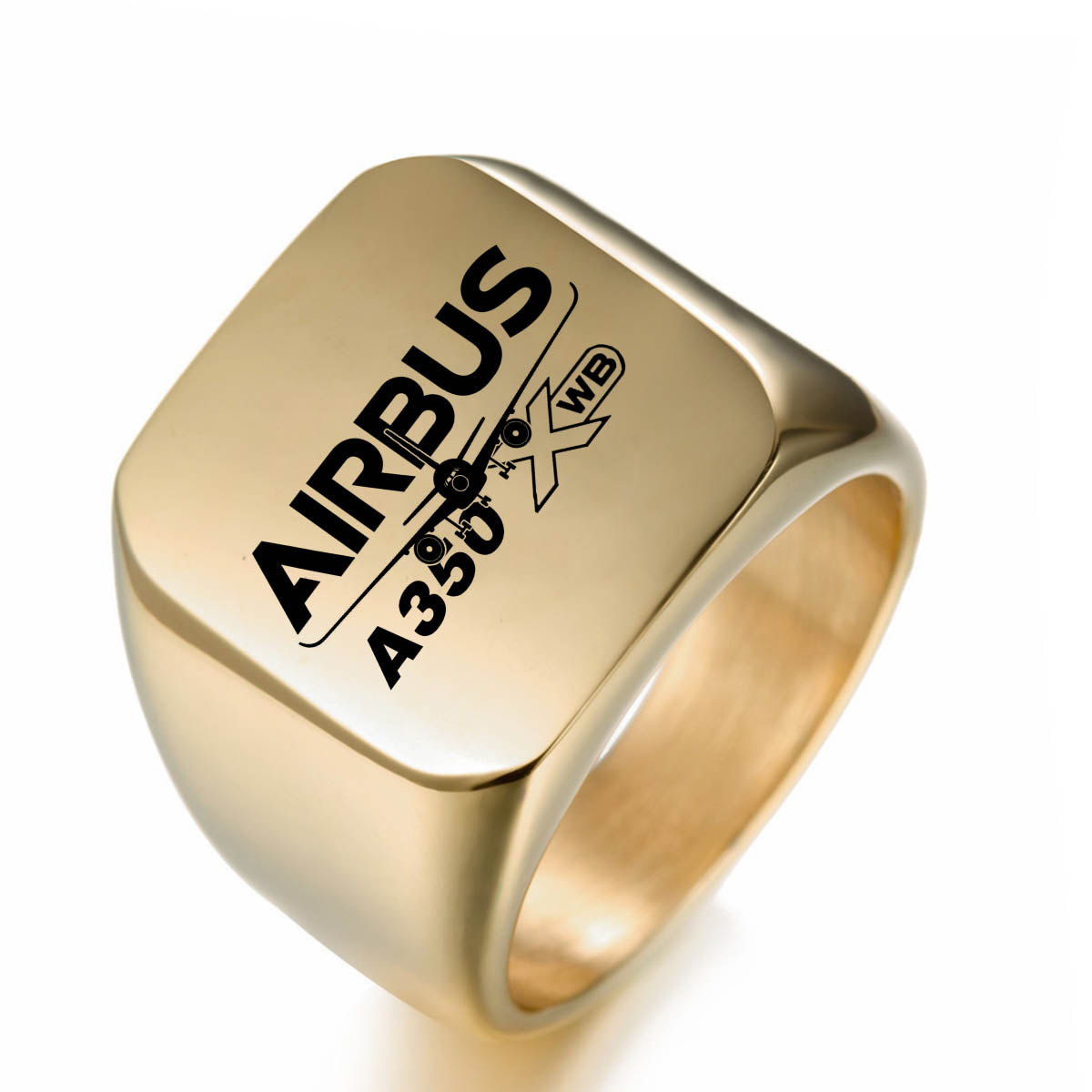 Amazing Airbus A350 XWB Designed Designed Men Rings