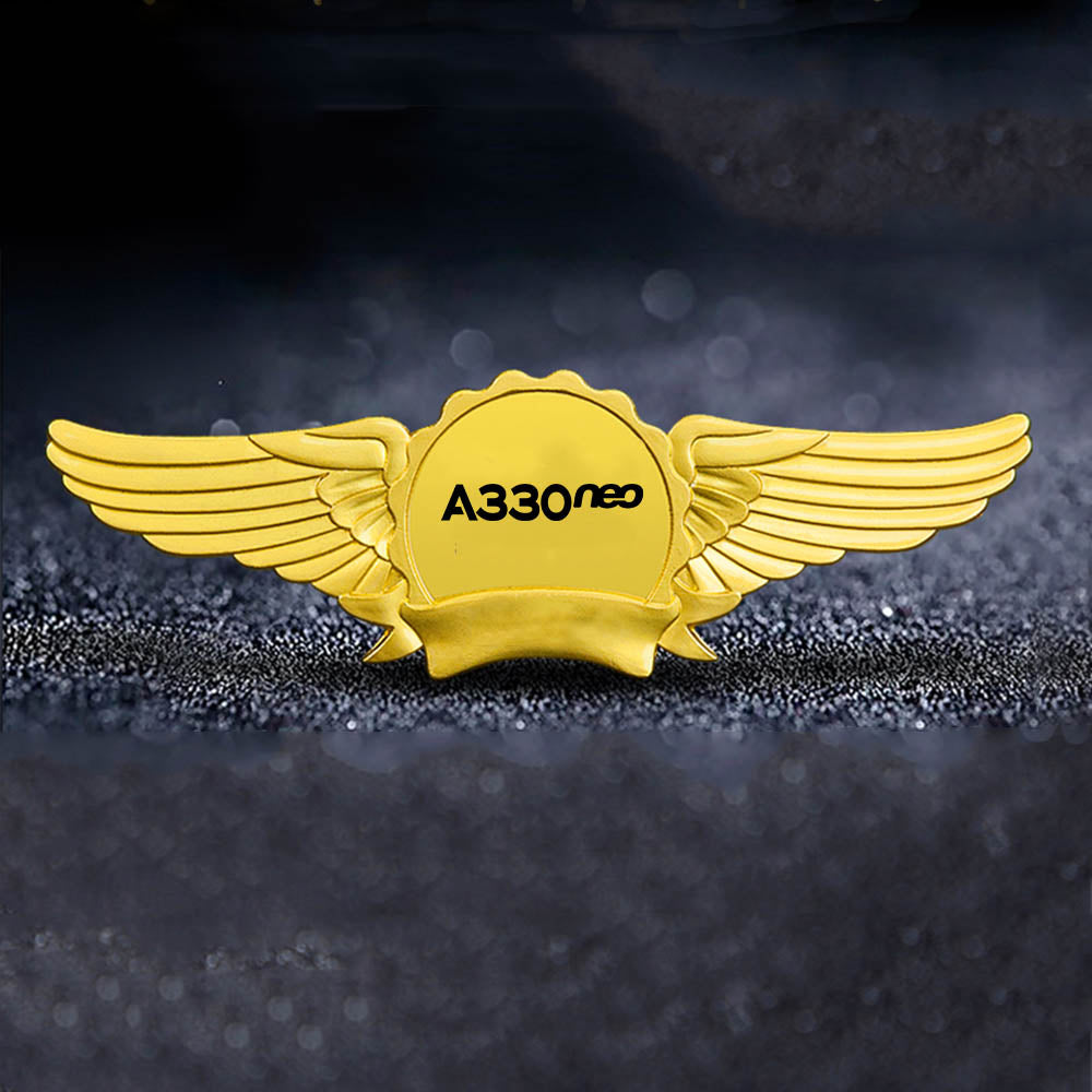 A330neo & Text Designed Badges