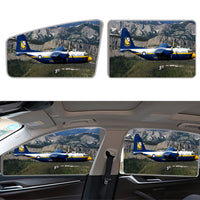 Thumbnail for Amazing View with Blue Angels Aircraft Designed Car Sun Shade (Side window)