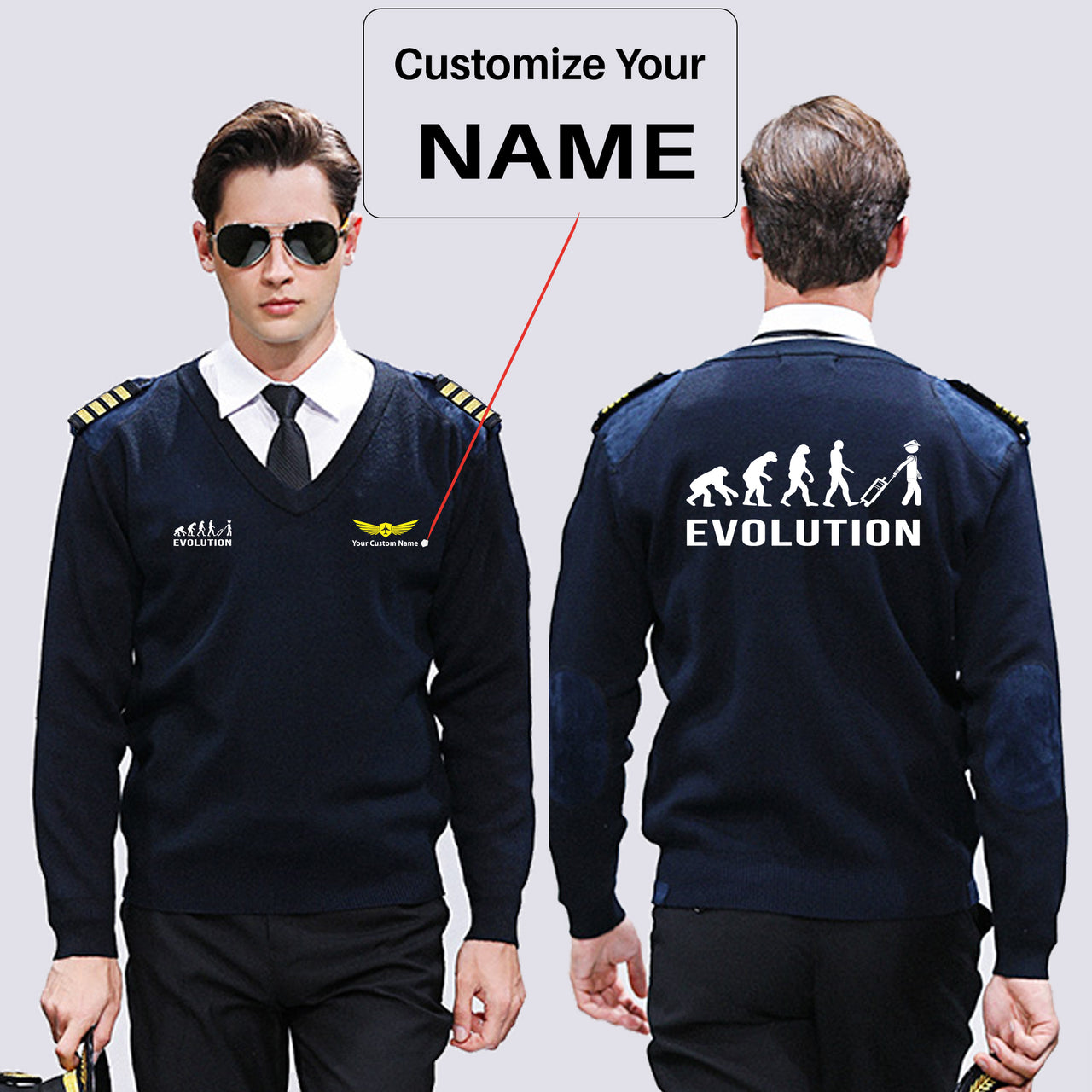 Pilot Evolution Designed Wool Pilot Sweaters