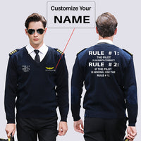 Thumbnail for Rule 1 - Pilot is Always Correct Designed Wool Pilot Sweaters